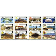 ASCENSÃO, 2002, FLORA, FAUNA, EDIFÍCIOS, PAISAGENS, YV#803-14, MNH