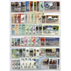 JAMAICA, BONITO CONJUNTO DE 20 SÉRIES COMPLETAS NOVAS, TOTAL 60 SELOS, MNH