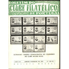 CLUBE FILATÉLICO DE PORTUGAL, LOTE DE 28 REVISTAS, Nº 186 A 221