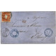 PORTUGAL, 1867, D. LUIS I, fita curva, CE#32, carta (REF 7085)
