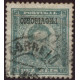 PORTUGAL, 1892/93, D. LUIS I, SOBRECARGA «PROVISÓRIO», CE#81, 10 r, VAR, O
