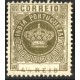 ÍNDIA, 1882, TIPO «COROA», CE#116, 4 1/2 r., TIPO I, P. MÉDIO, DENT. 12 1/2, MH