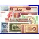 MUNDIAL, 10 NOTAS DIFERENTES, papel moeda bancária, UNC (6)