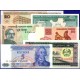 MUNDIAL, 6 NOTAS DIFERENTES, papel moeda bancária, UNC (7)