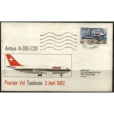 AIRBUS A-310-220, PRIMEIRO VÔO TOULOUSE, 3 ABRIL 1982